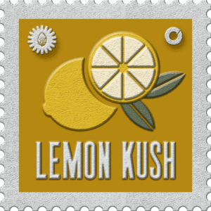 Lemon Kush Stickers